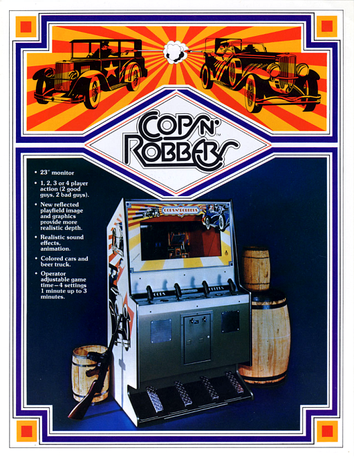 Cops'n Robbers MAME2003Plus Game Cover